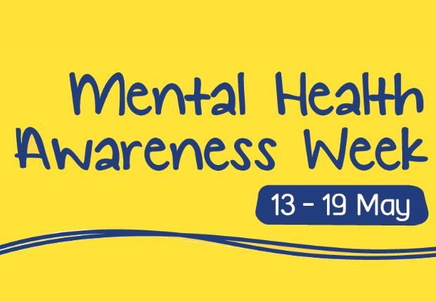 Graphic with 'Mental Health Awareness Week: 13-19 May' written on it